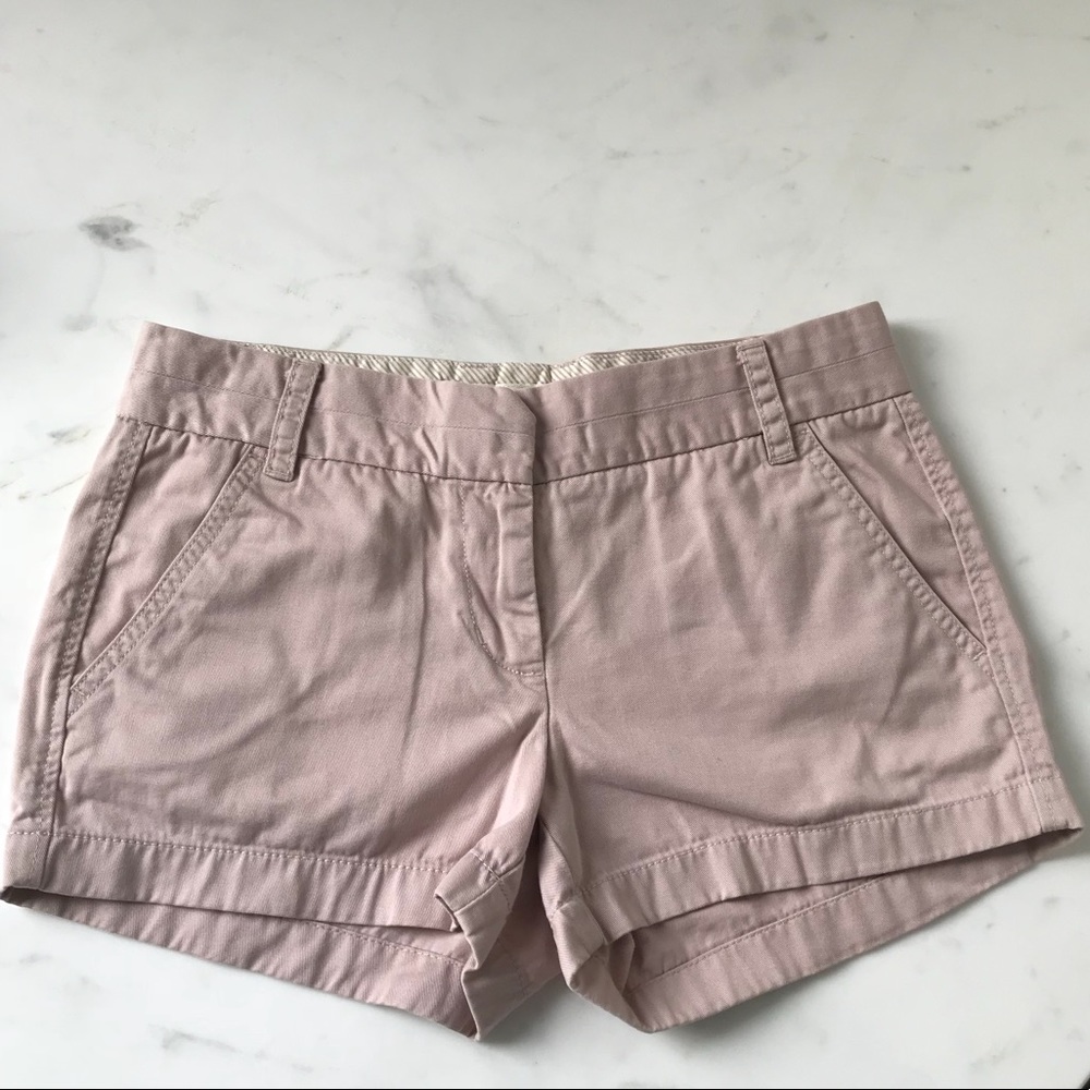 J. Crew | Blush Chino Shorts